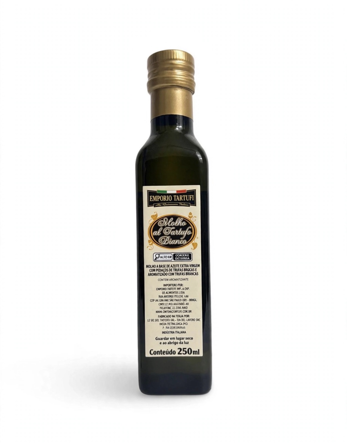 Azeite de Trufa Branca com pedaços - 250ml