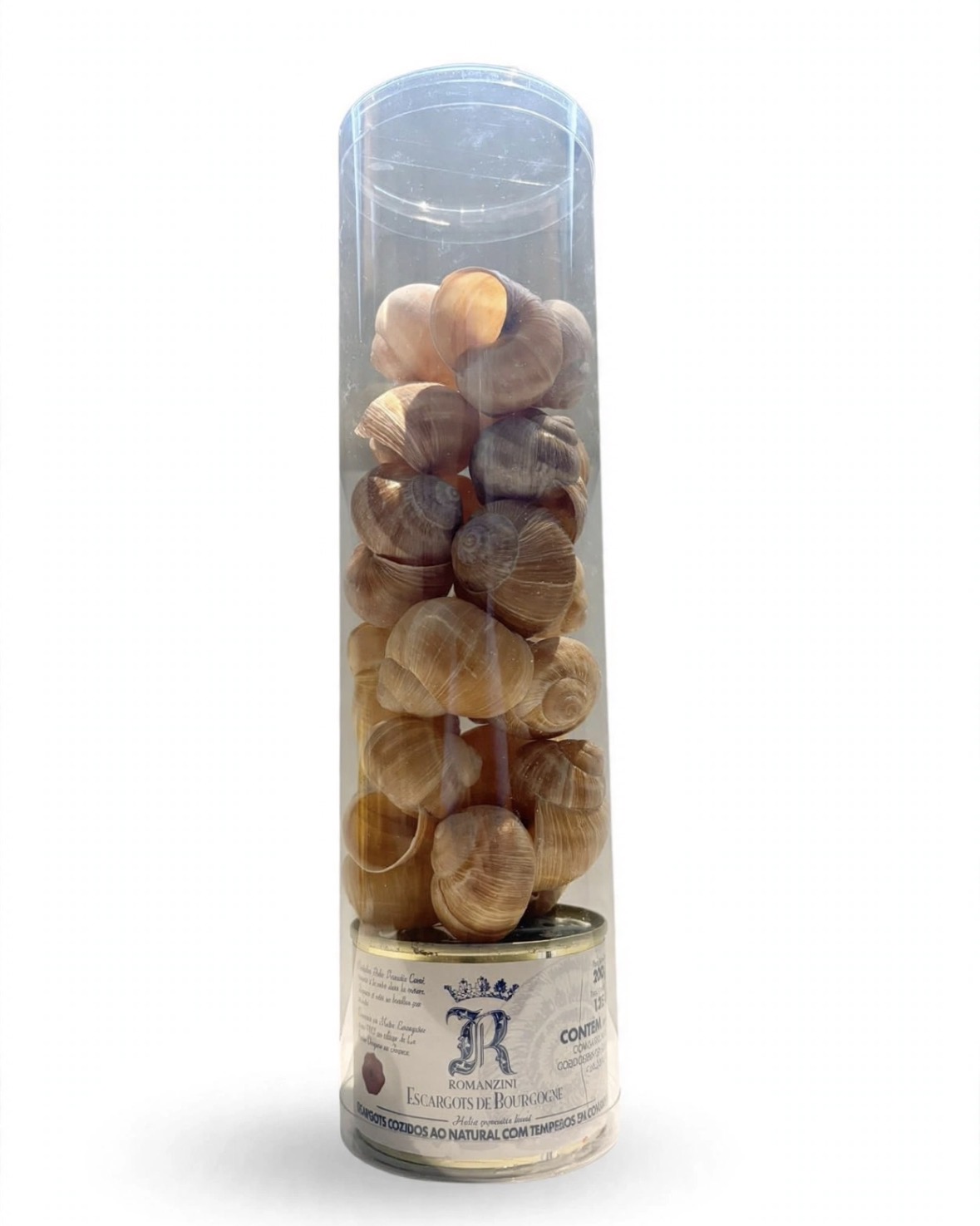 Escargot de Bourgogne Grandes - 2 Dúzias + 24 conchas (lata 200g)