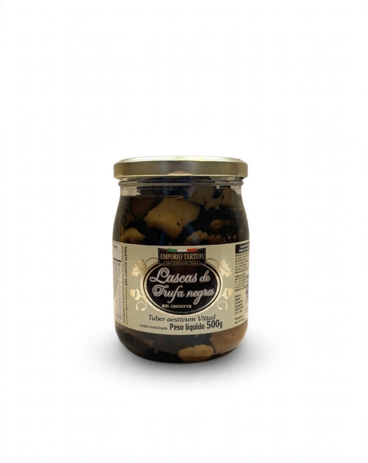Lascas de Trufa Negra em Conserva - 500g