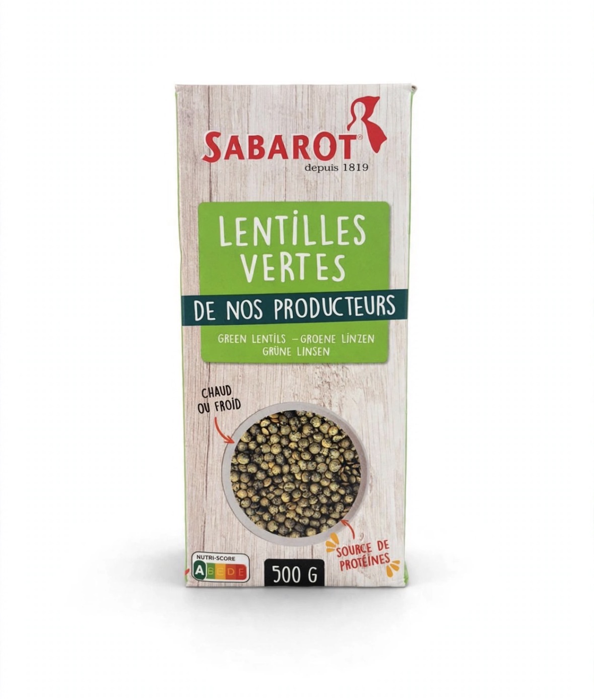 Lentilhas Verdes da França - Pacote 500g