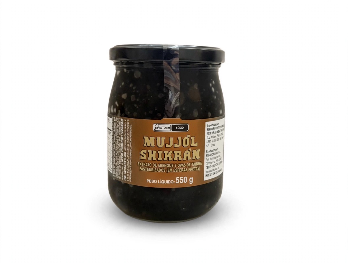Mujjol Shikran Preto 550g