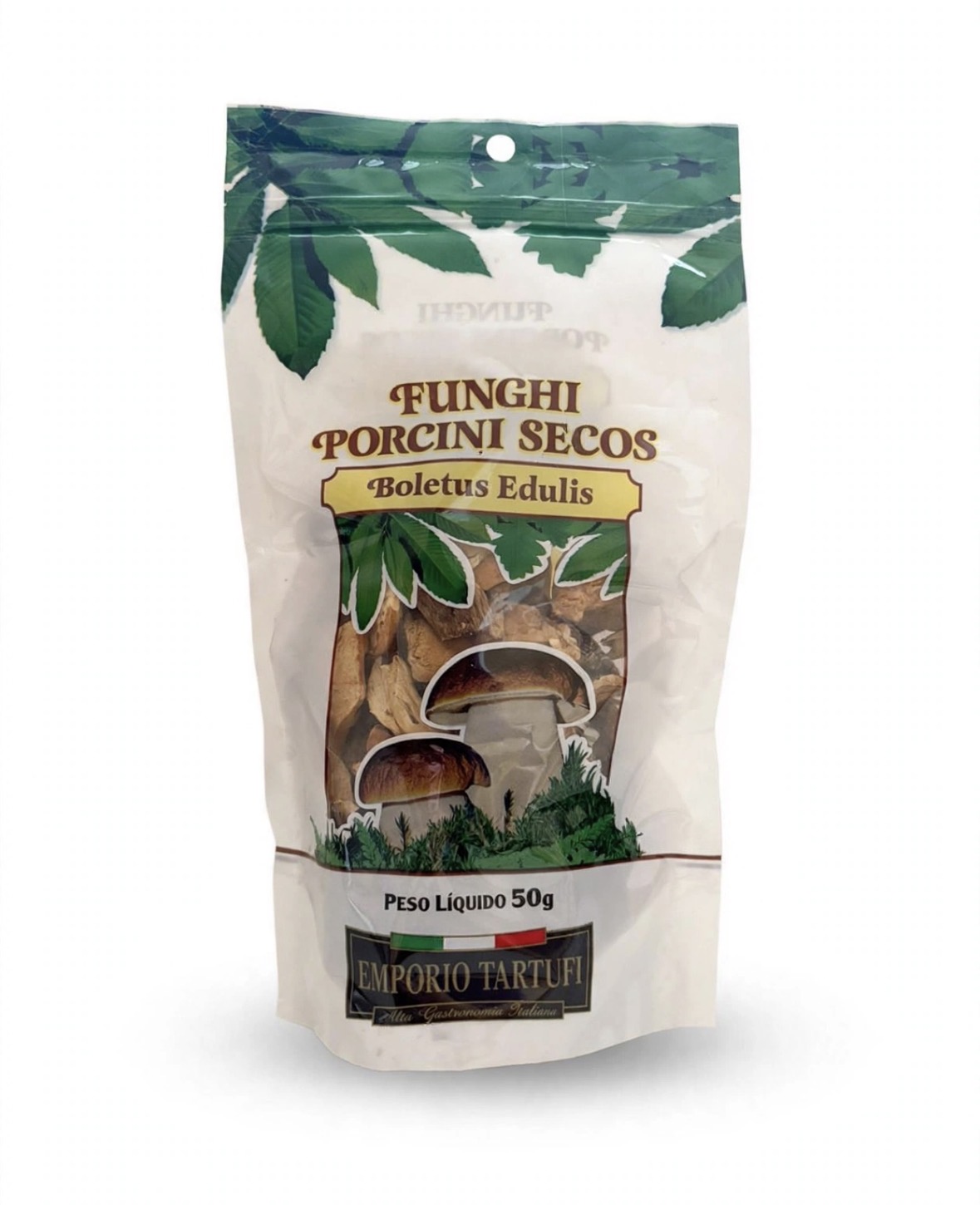 Porcini Seco Fatiado Extra - Sacola 50g